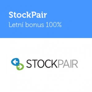Letní uvítací bonus u StockPair – získejte až 100% vkladu