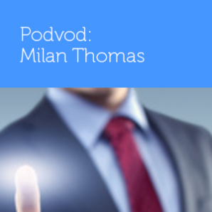 Podvodník Milan Thomas – fiktivní postava, lákající na snadný výdělek