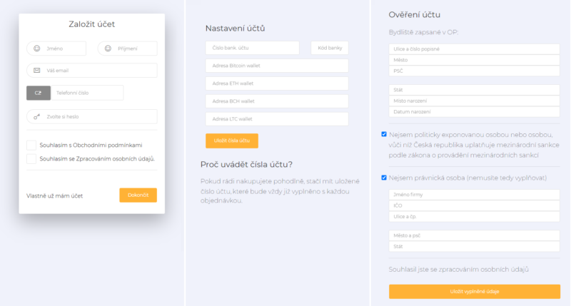 Registrace u Virtual Property