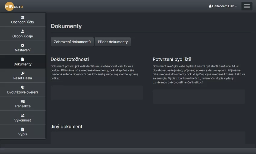 Ověření totožnosti