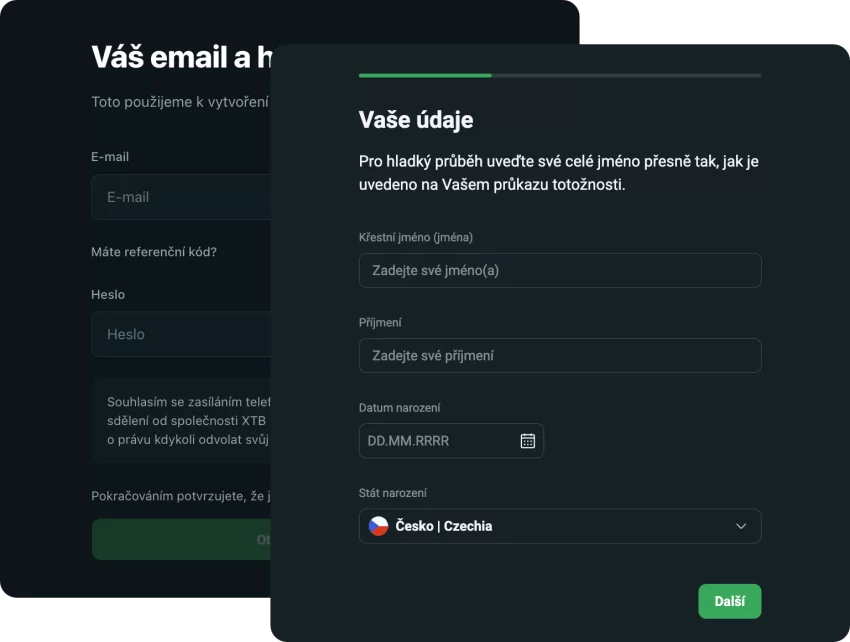 Registrace